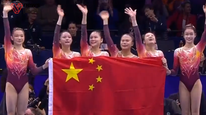 中国体操女团时隔20年再夺世锦赛冠军
