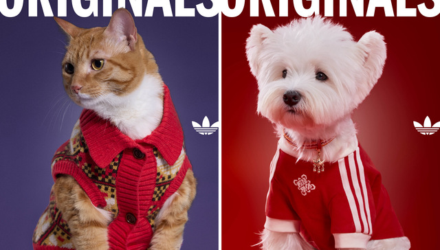 adidas Originals 为“毛孩子”设计马年新衣，GAP与中国京剧联名｜是日美好事物