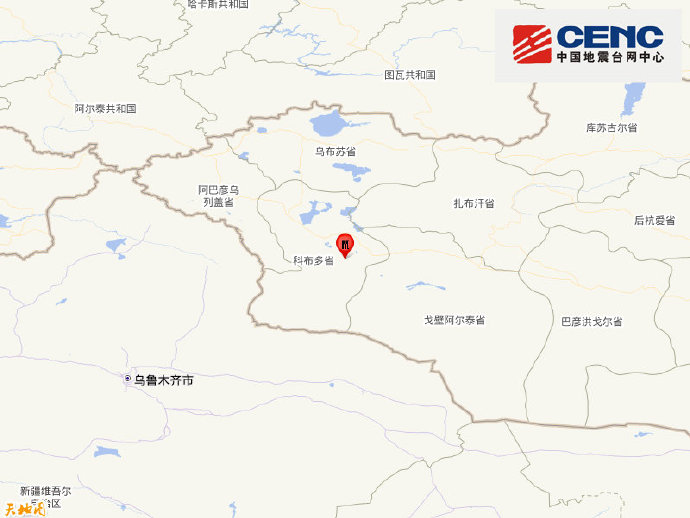 蒙古发生6.0级地震，新疆多地震感明显
