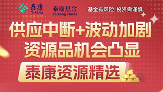 供應(yīng)中斷+波動(dòng)加劇，資源品機(jī)會(huì)凸顯