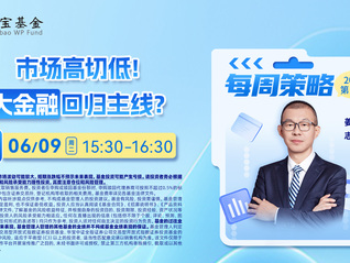 市场高切低！大金融回归主线？