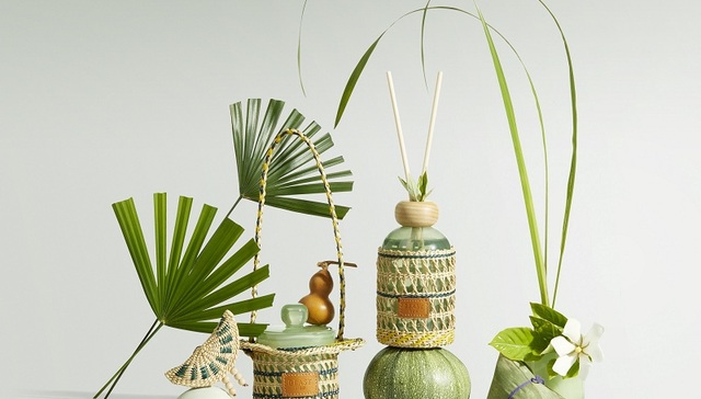 野兽派携手云南彝绣、徐行草编两项非遗工艺，特别发布艾蒿香氛系列