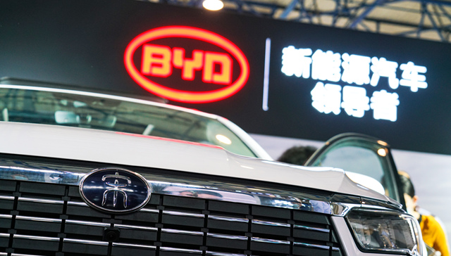 BYD profit quintuples in 2022