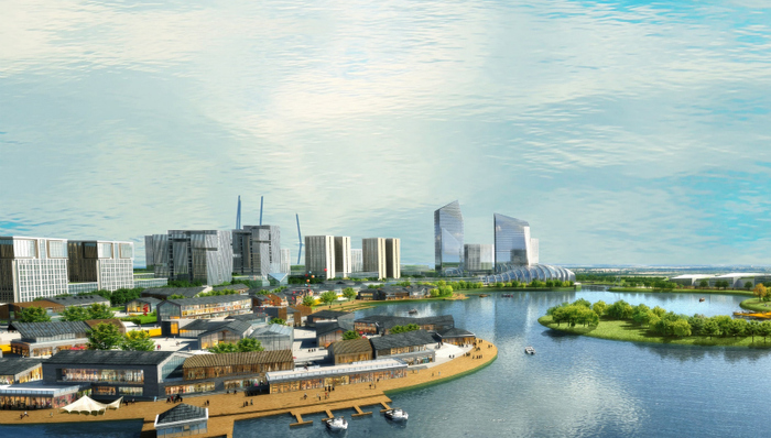 成都湖居,怡心湖板块