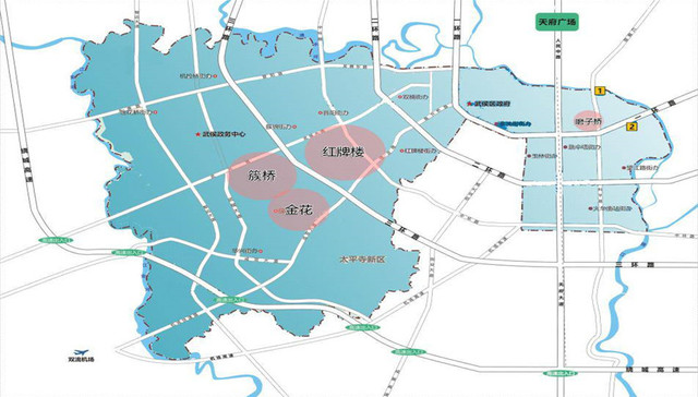 厉害了我的大武侯 光看土地储备就知道这个区域未来能有多火