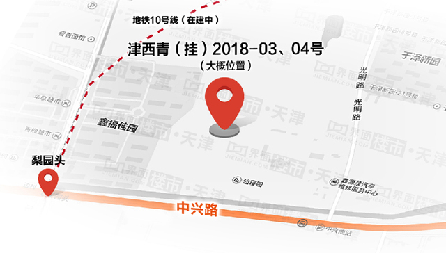 楼面价一万+ 金地、万科轻松分获李七庄住宅地块