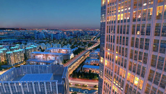 首创•天阅海河 无惧风雨的立体生活