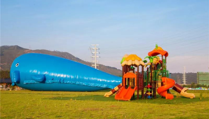 七大游泳区七千平米占地面积 清远超大型水上乐园来了