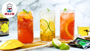 三款水果蜂蜜冷泡茶，拯救夏日的你
