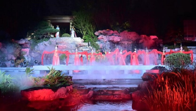 金沙城蕴初园，游园惊梦三千年，惊艳盛开