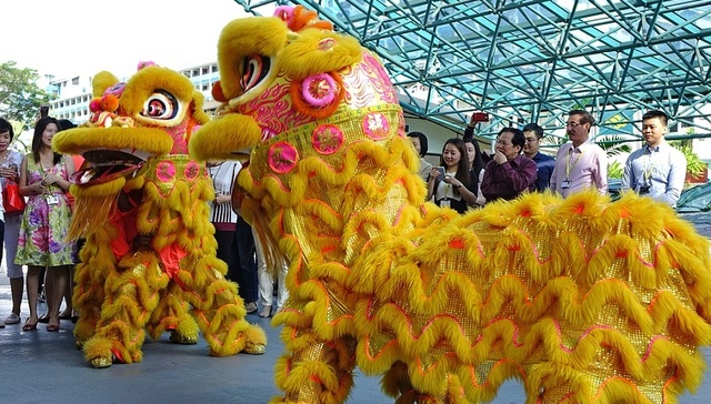 探寻佛山传统民俗文化：三星狮