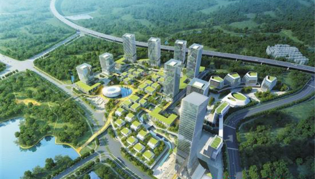 中新广州知识城14个项目集中动工，总投资200亿