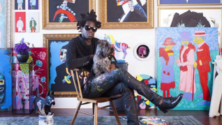 一周收获两百万赞，这位美国小伙的街头涂鸦火了