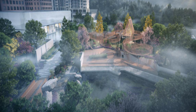 旭辉江山青林半的山居生活观：一半静谧 一半繁华