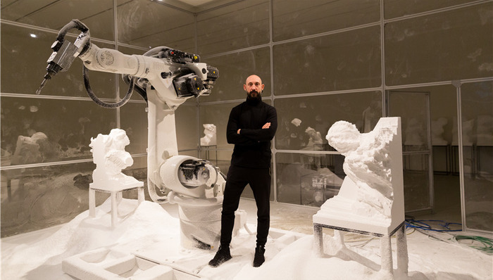 【艺·无界】夸尤拉个展：用机器赋予古典艺术全新的表达