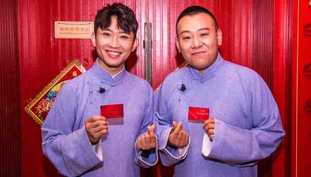 金霏、陈曦相声搭档成为2019年首组天津文惠卡公益代言人