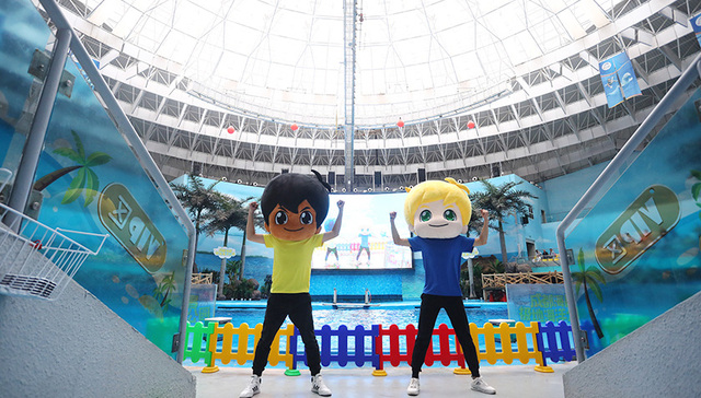 空降蓉城，海尔兄弟携手成都海昌奉献欢愉时光