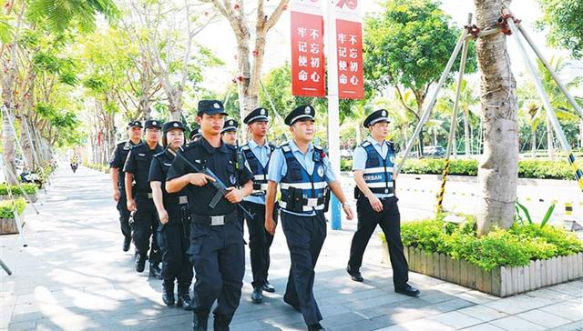 国庆期间海口平安祥和，总体警情同比下降8.5%
