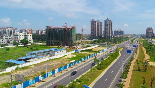 海口江东新区加速推进交通建设，“织密”立体交通路网
