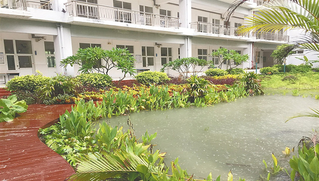 三亚推行海绵化改造工程，解决老旧小区积水问题