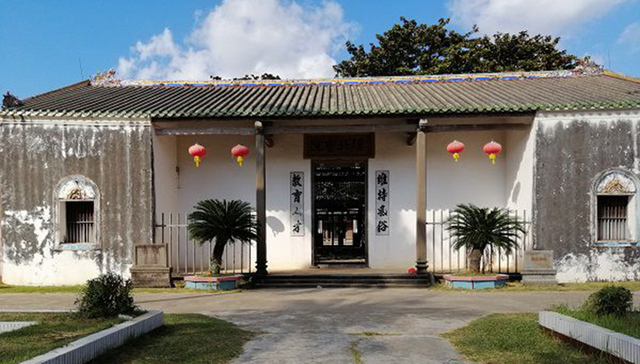 文昌溪北书院2020年年初开始修缮，东西侧破损建筑为重点