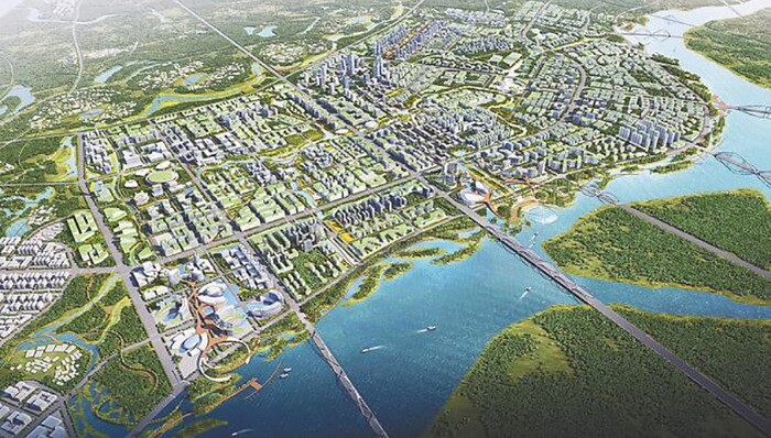 海口江东新区六大片区将打造总部经济区和海南国际新客厅