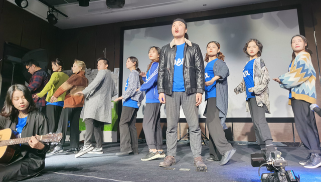 由李少君长诗《闯海歌》改编，环境话剧《大海》在海大首演