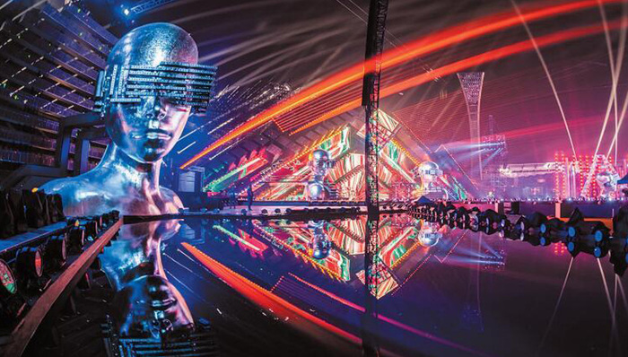 湖南卫视海口跨年演唱会彩排，黄子韬携二次元形象“韬斯曼”现身