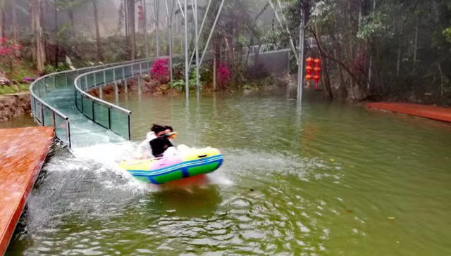 海南首个热带雨林高空漂流今日“开漂”