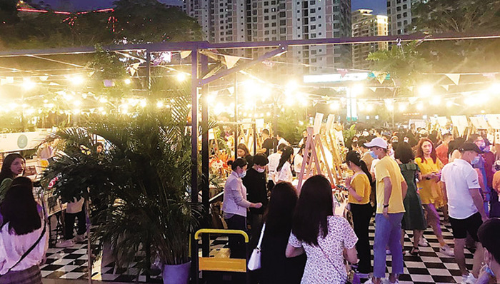 海口N次方公园“商圈+市集”模式引发消费爆点