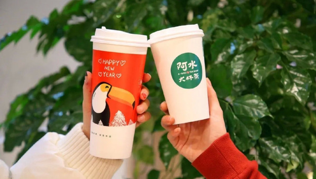 休闲餐饮,茶饮,山东,阿水大杯茶,经营模式