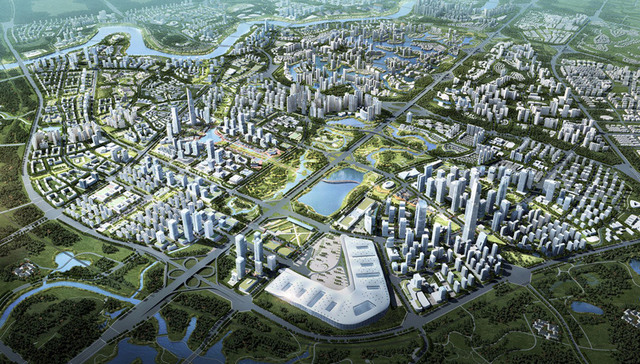 公园城市天府机遇，西部国际博览城商圈首次亮相上海