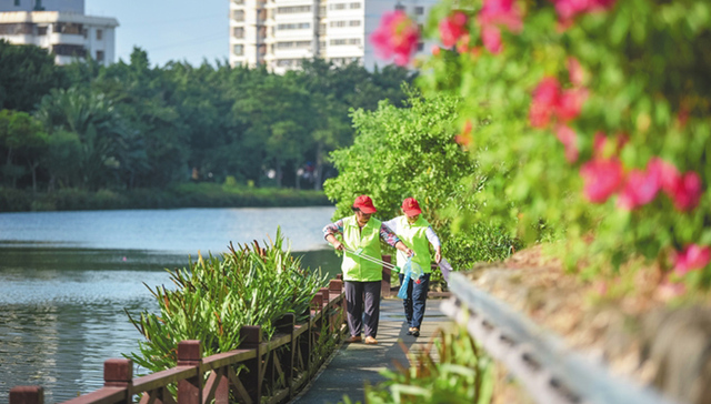 传感器采集数据、实时监测水质，海口建设美舍河智慧排水监控系统