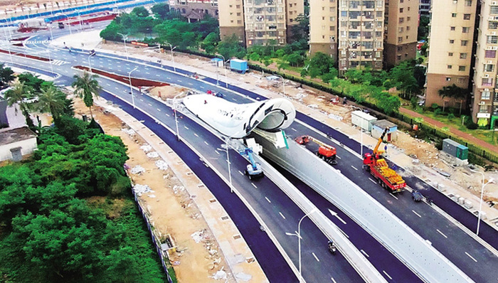 海口文明东越江通道全线贯通