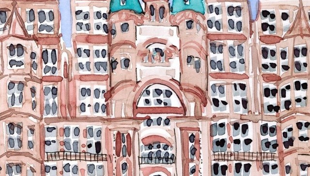 女性,酒店,The,Evelyn