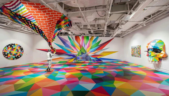 Okuda San Miguel：超现实主义波谱的街头涂鸦