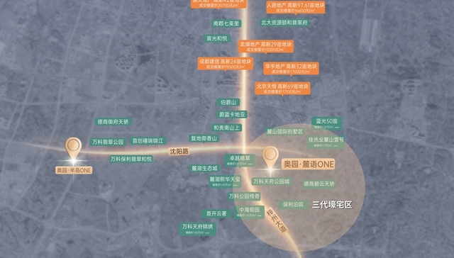 一个“黄金十字”革新成都高端序列，这里才是终级「壕宅IP」