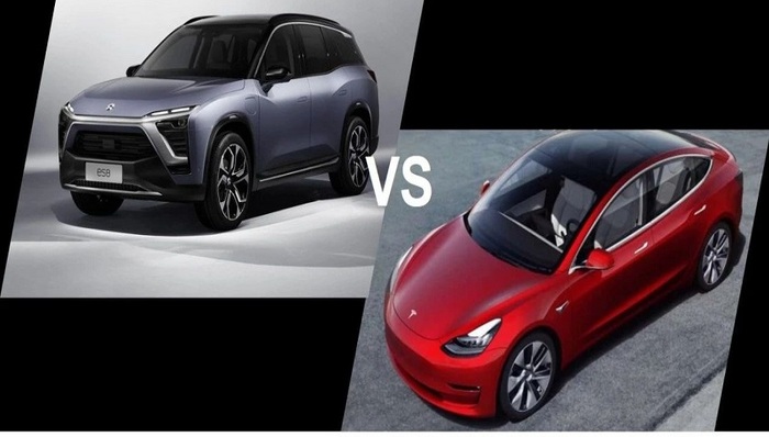 电动汽车,中国市场,蔚来汽车,特斯拉,竞争