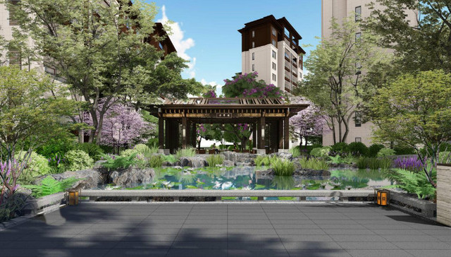 置信府|四季风光各不同，江南园林中的诗意日常