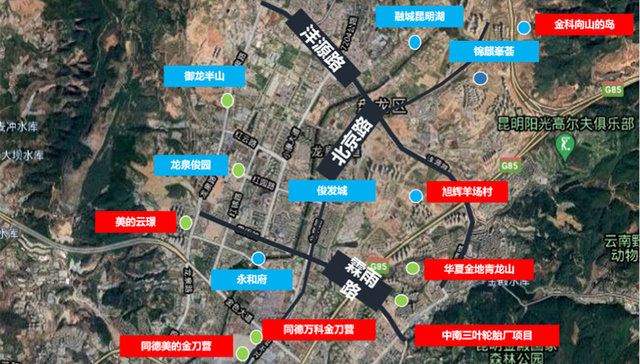 北市区房价领涨昆明 被低估的“睡城”价值将迎爆发期