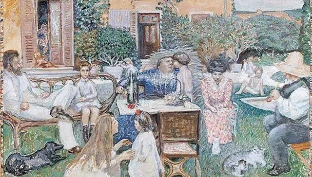 即便不能回家过年，也能在画中感受那份亲情