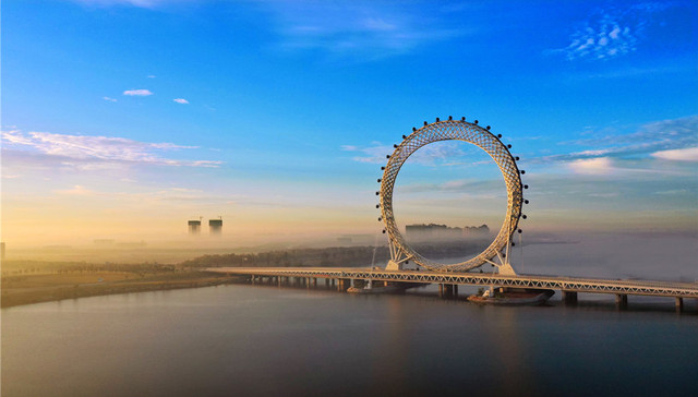 山东网红时代打卡新地标|潍坊“渤海之眼”摩天轮：用“世界之最”拥抱时尚开放