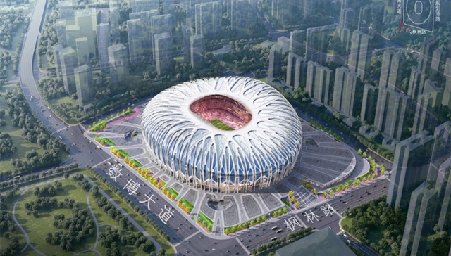 恒大足球场规划公示，建面逾28万方