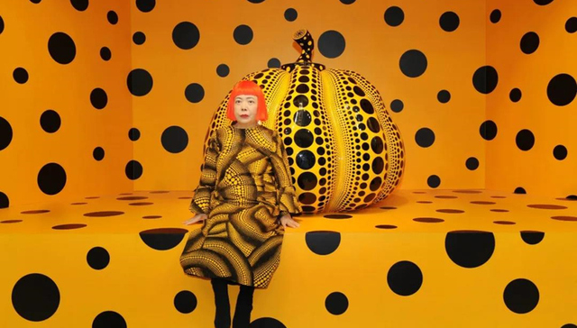 在世界上这些地方，草间弥生的艺术品永远开放