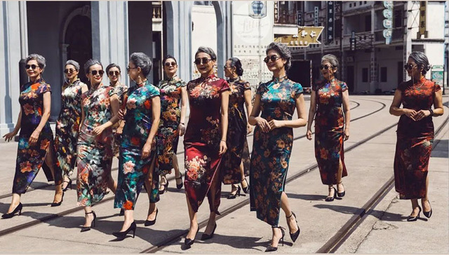 银发经济,时尚奶奶团