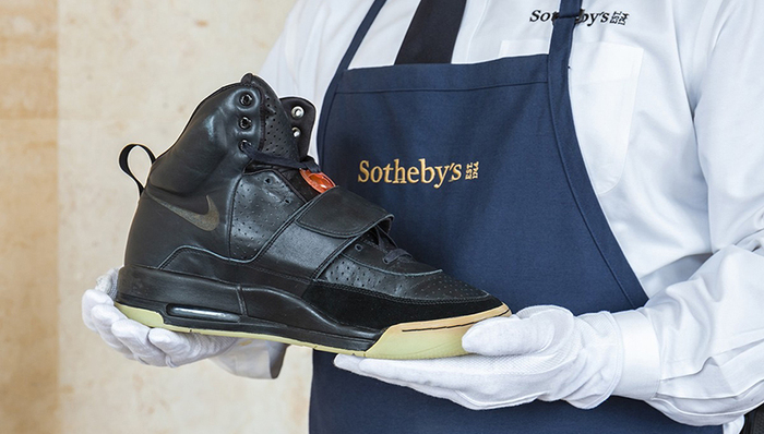 商业,Kanye,West,椰子鞋,拍卖,纽约时装周