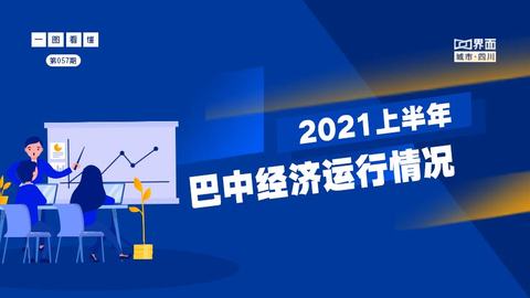 一图看懂 | 2021上半年巴中经济运行情况