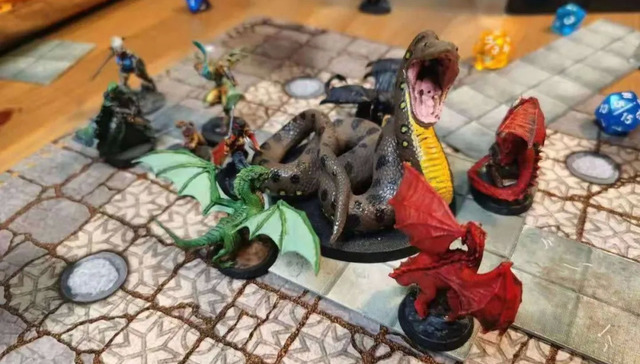 龙与地下城,桌游