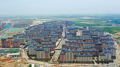 探访河北雄安新区首批安置房