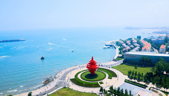 这条新线建成后，青岛环胶州湾地铁网又近了